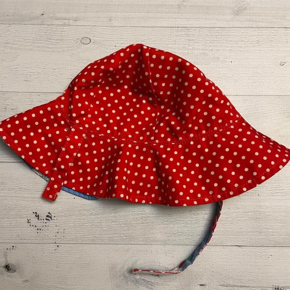 wee wave baby girls reversible watermelon‎ sun hat